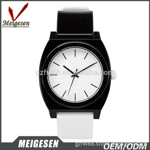 Students Candy Colorful Silicone brand name fashion lady watches & Clock